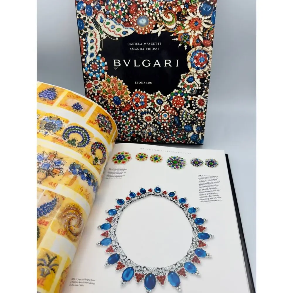 Signed BVLGARI 1996 1st Ed Book Inscribed by Bvlgari Jeweler Bahram Vaziri